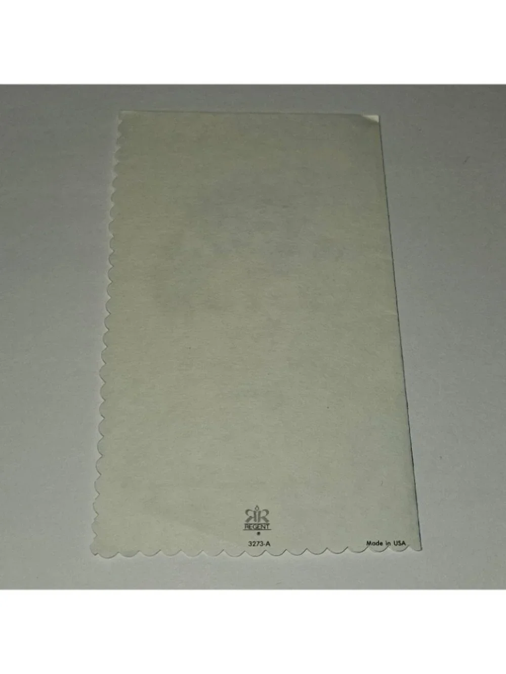 VTG Congratulations Wedding Greeting Card Scalloped Flowers Gift Blue NEVER USED